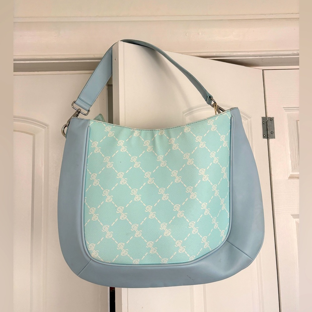 Blumarine NEW Baby Blue Laptop Tote